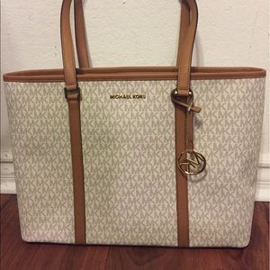 Large Michael Kors laptop tote.
